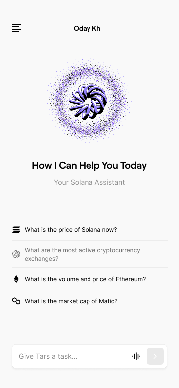 Home Dashboard - Clear asset overview