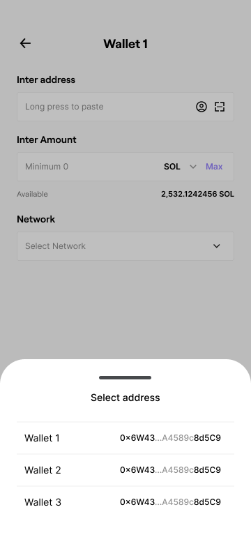 Step 4: Confirm address